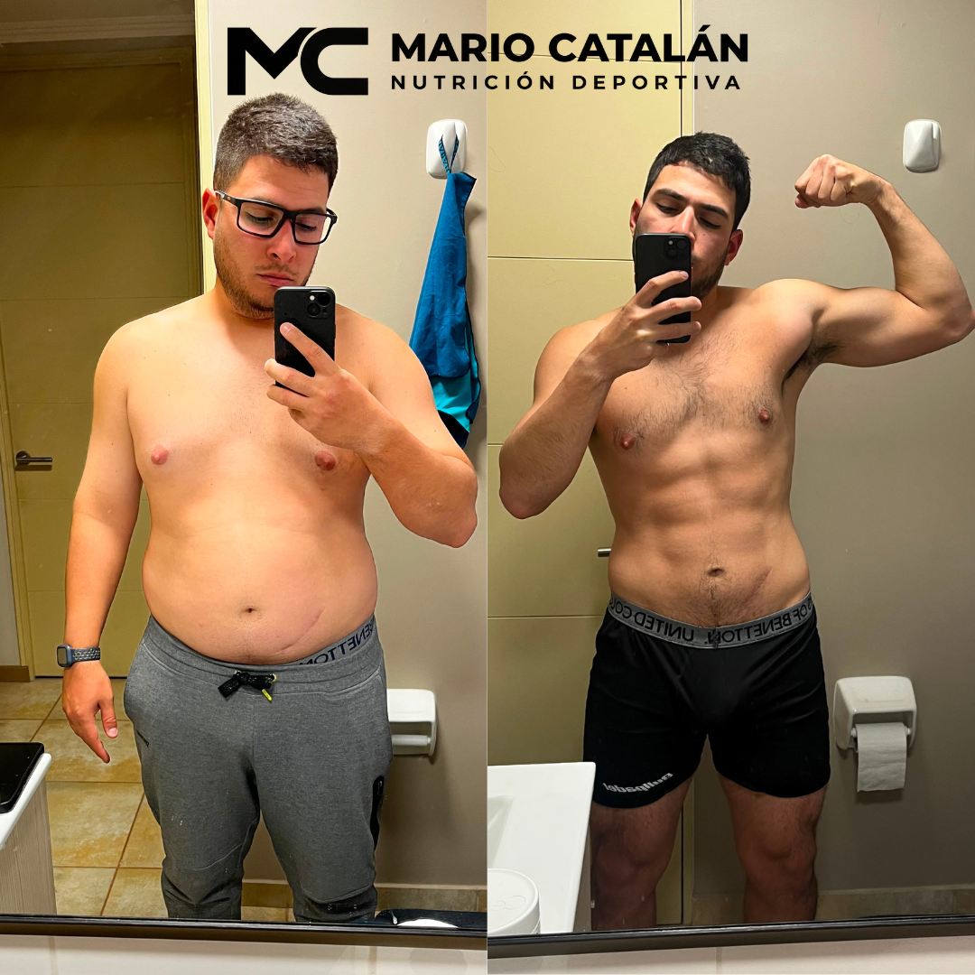 Transformación real: pérdida de grasa y definición muscular
